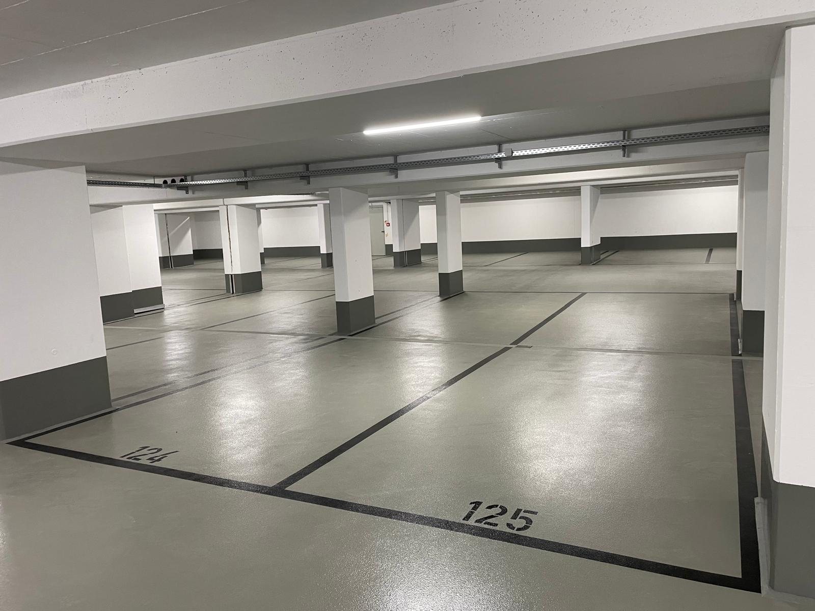 Tiefgarage Wohnanlage &ndash; nachher