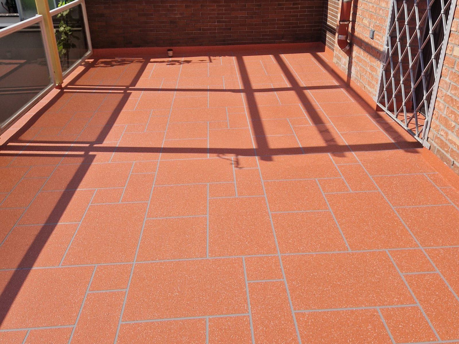 Sanierte Terrasse